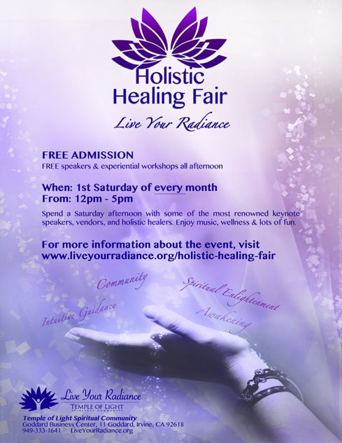 Holllistic Healing Flyer image